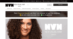 Desktop Screenshot of newvisualhair.com.br